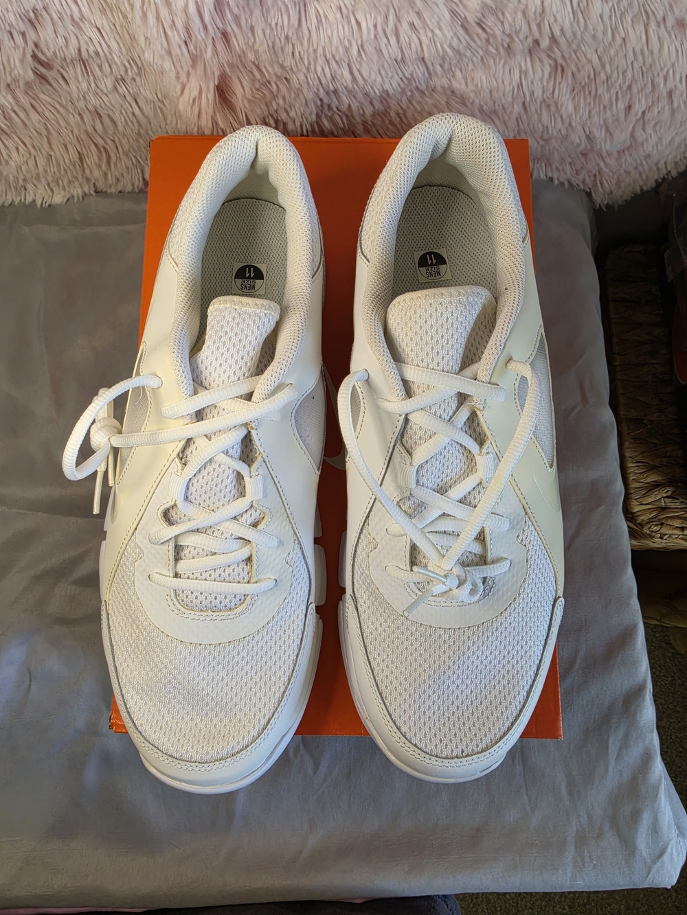 New Nike Men's Free 2025 Workout Running Shoes - White Photon Dust Size 11